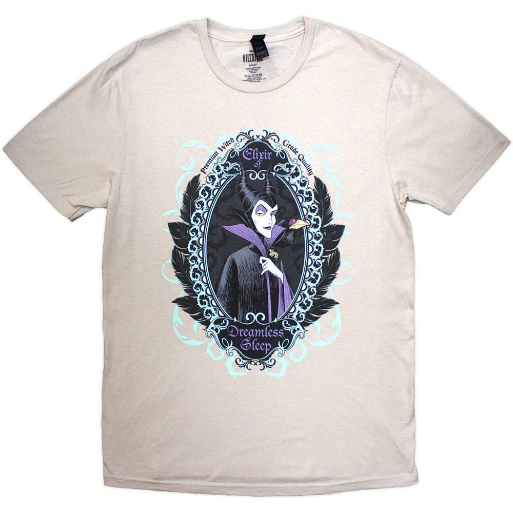 Disney Sleeping Beauty - Maleficent Dreamless Sleep Tshirt Homme - Crème
